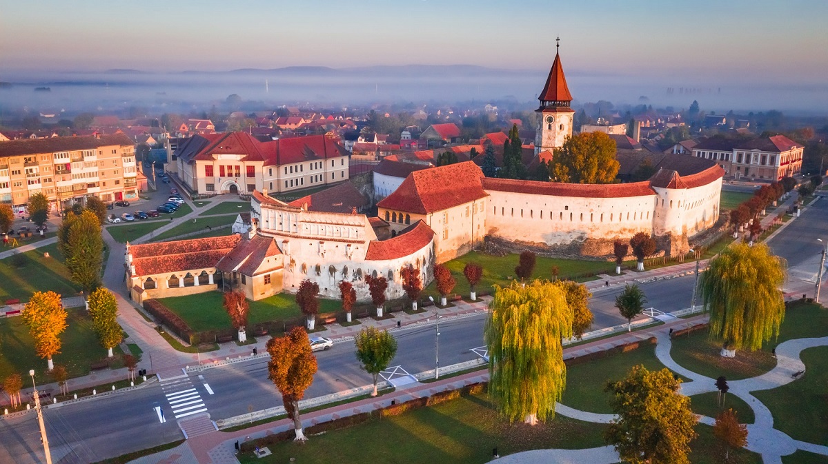 Cetatea Prejmer din judetul Brasov 