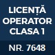 Licență Clasa 1 pentru Serviciul public de alimentare cu apă și de canalizare